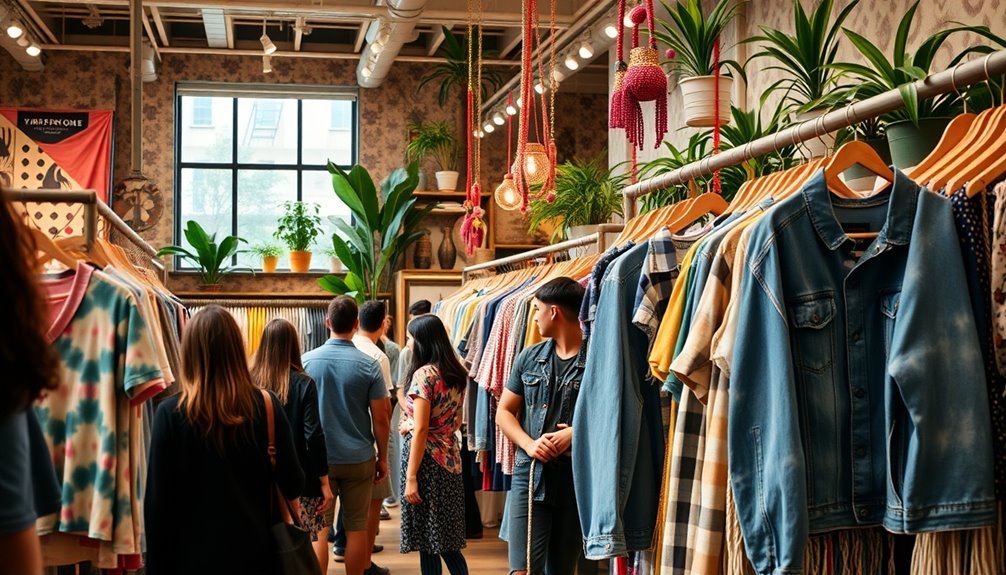 bohemian vintage fashion style