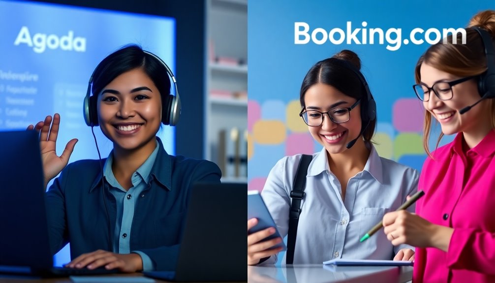 booking provides better support
