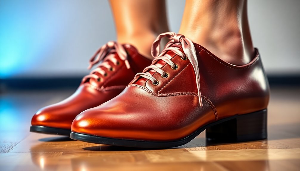 comfortable dance shoe design