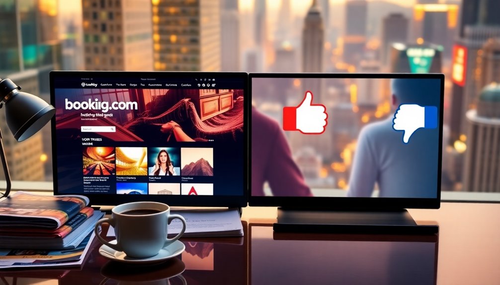 comparing hotel booking platforms