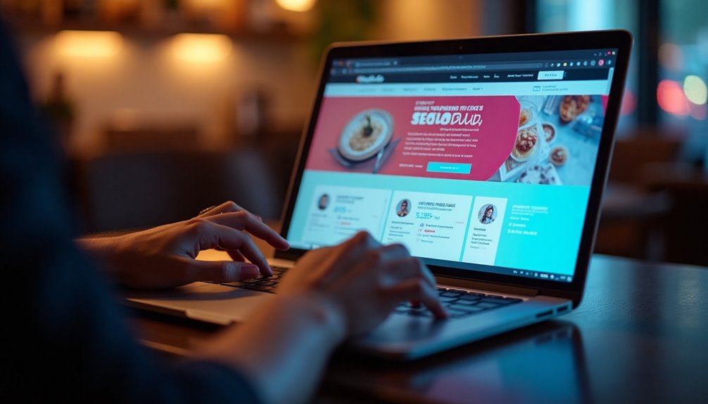 intuitive event ticket interface