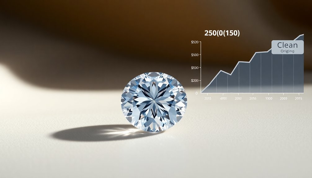 lab grown diamond value