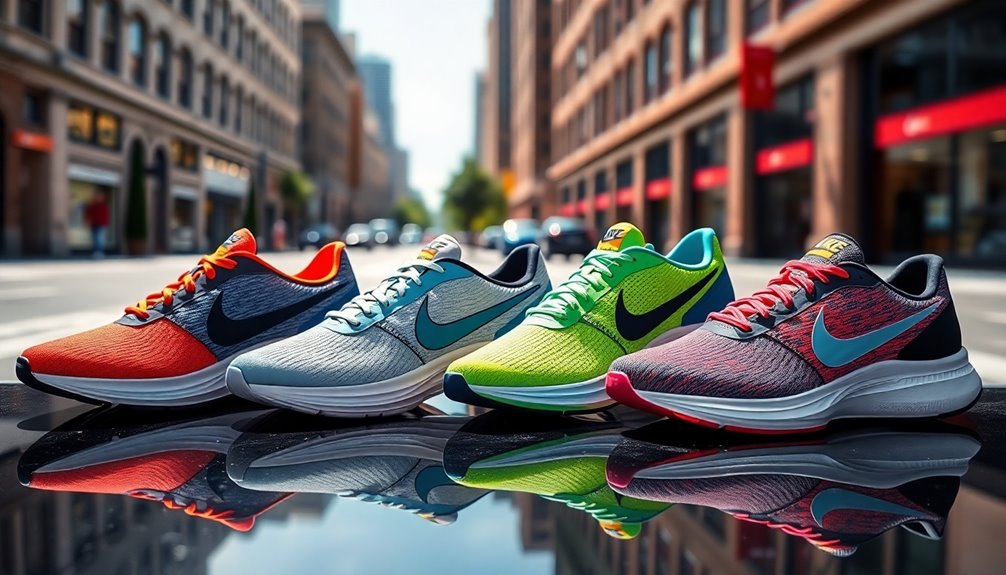 nike running shoe models