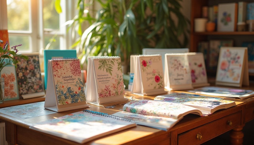 variety of calendar styles